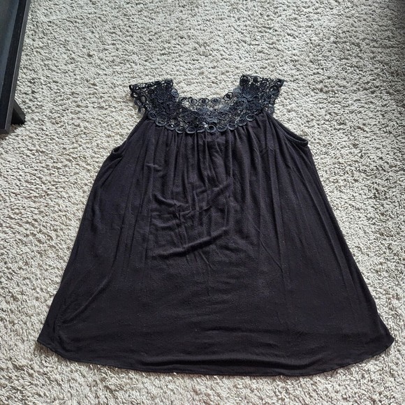 Express Extra Small Black Gold Blouse Shirt Stretch Top Stud Simply Irresistible - Picture 13 of 14